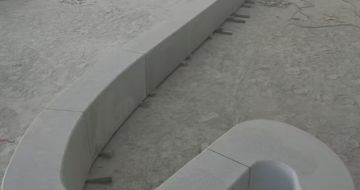 湘潭 花岗岩整石坐凳拼装