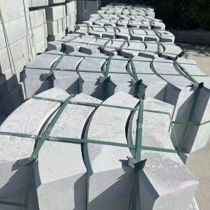 湘潭 芝麻灰弧形路沿石