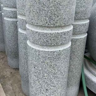 湘潭 芝麻白花岗岩挡车柱、隔离柱多少钱
