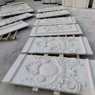 湘潭 芝麻白干挂雕花板