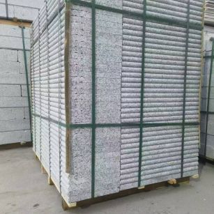 湘潭 芙蓉白3公分厚磨圆边、拉槽，楼梯踏步