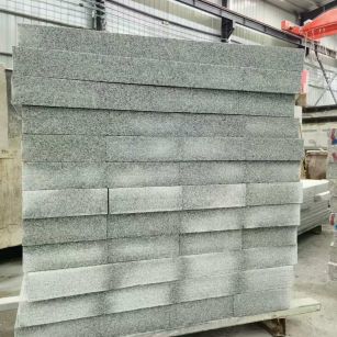 湘潭 芝麻白10公分300*600广场地铺，A料定制，尺寸标准，厚薄均匀