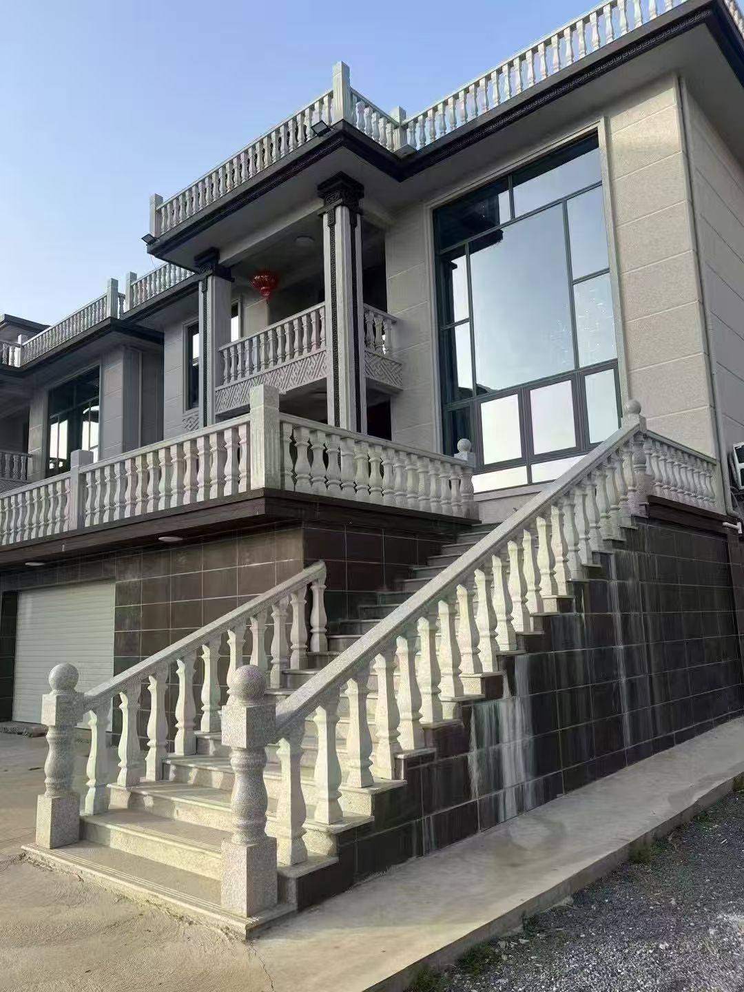 湘潭 芝麻白别墅阳台栏杆，楼梯栏杆