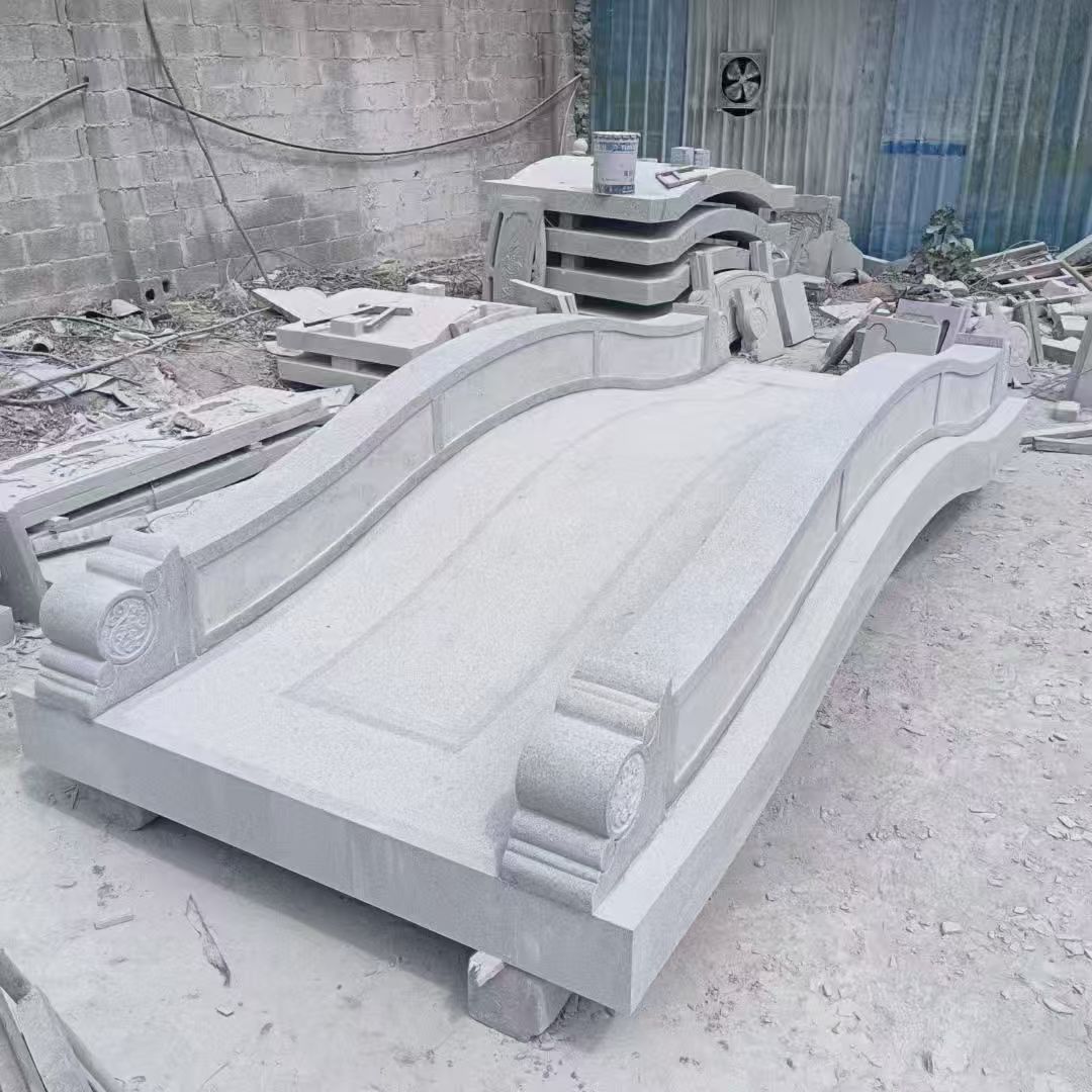 湘潭 芝麻灰花岗岩园林景观 小石桥