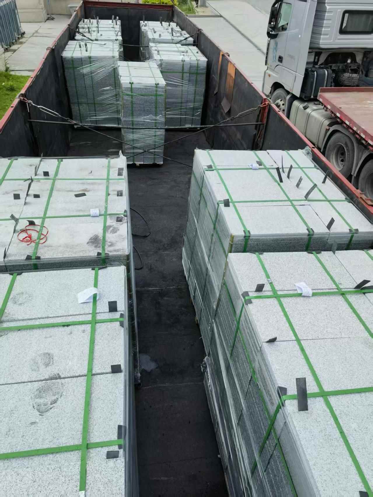 湘潭 芝麻白3公分火烧成品-发货