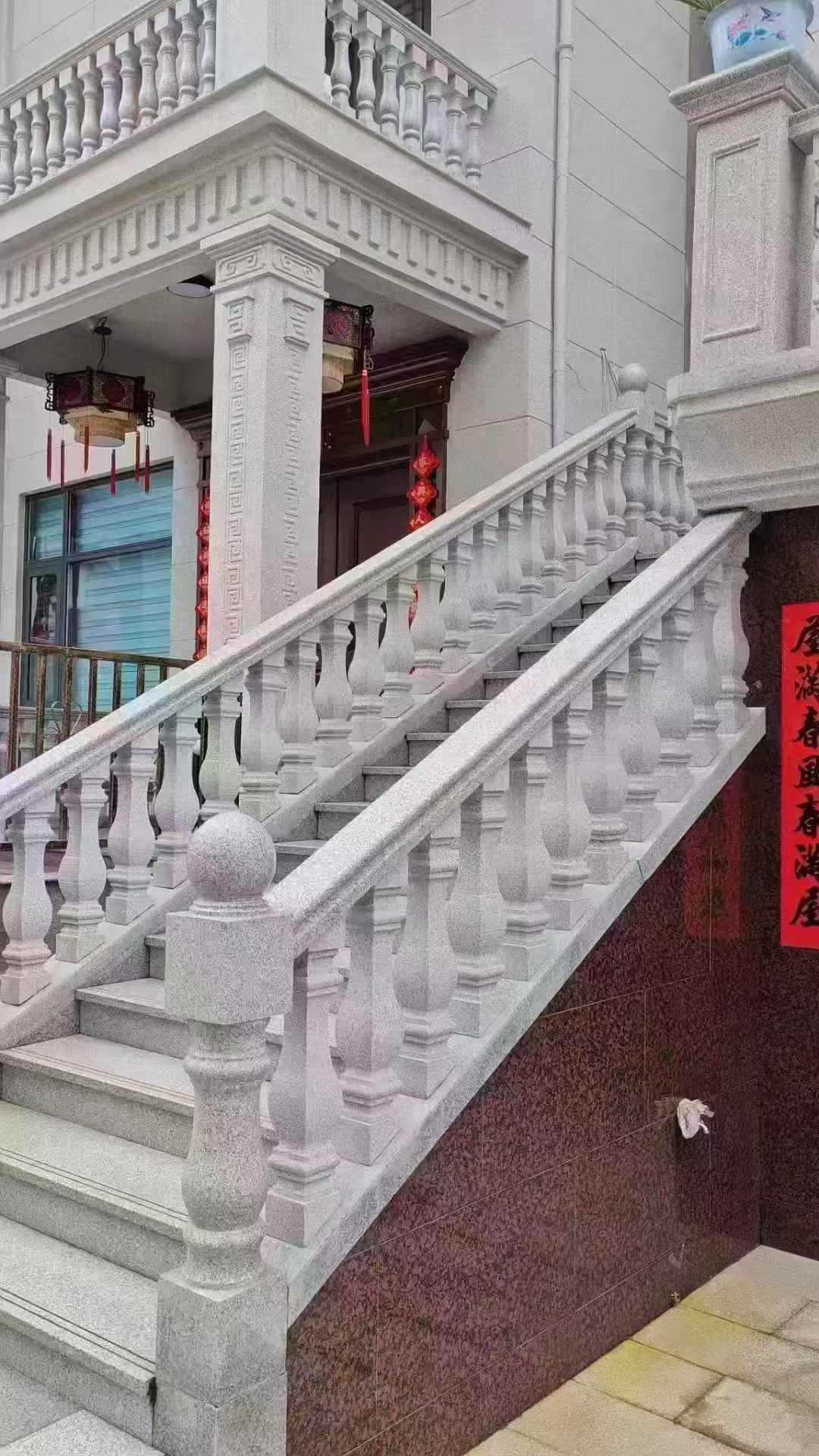 湘潭 天然石材 阳台庭院护栏、栏杆