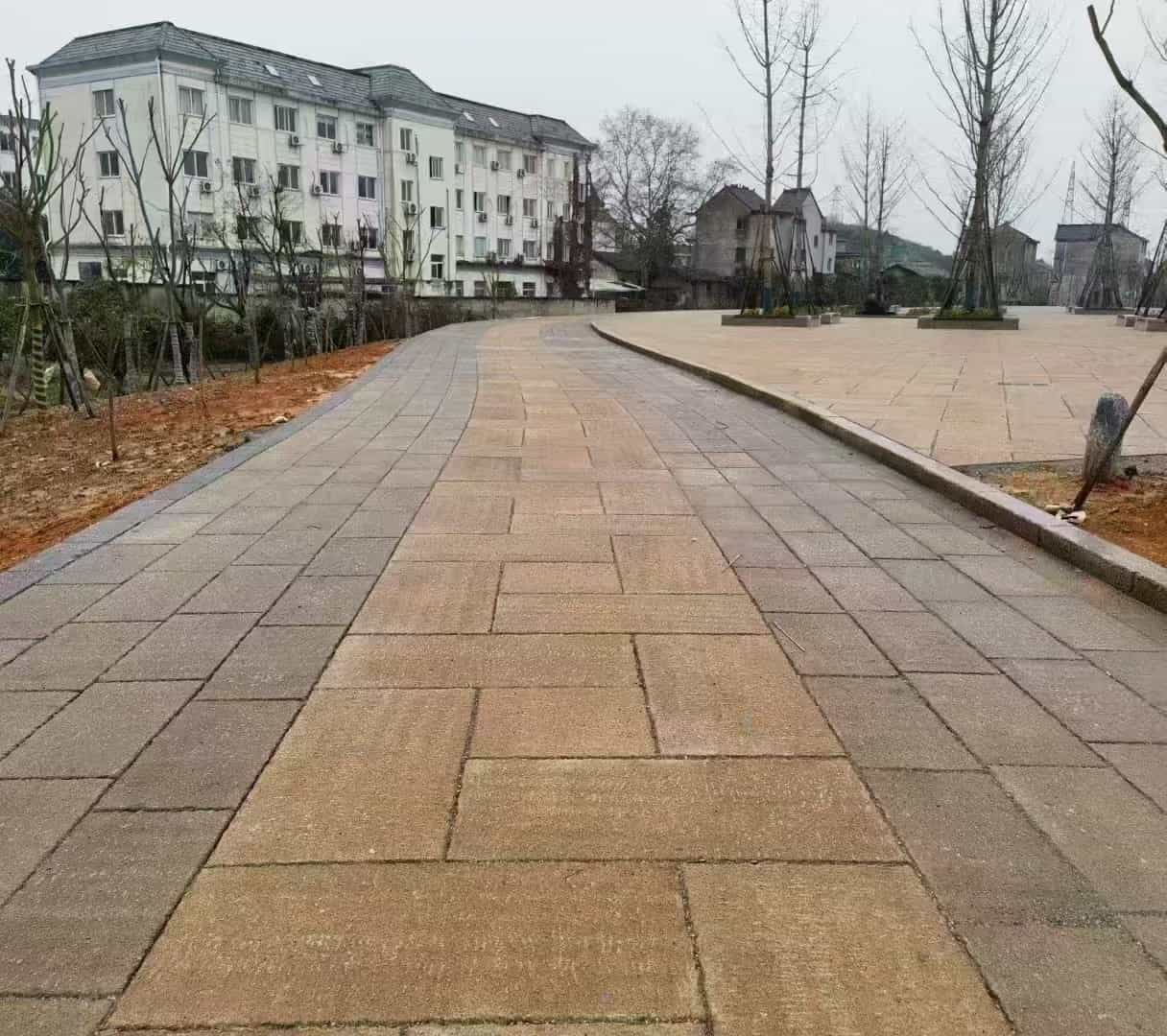 湘潭仿古石铺装效果