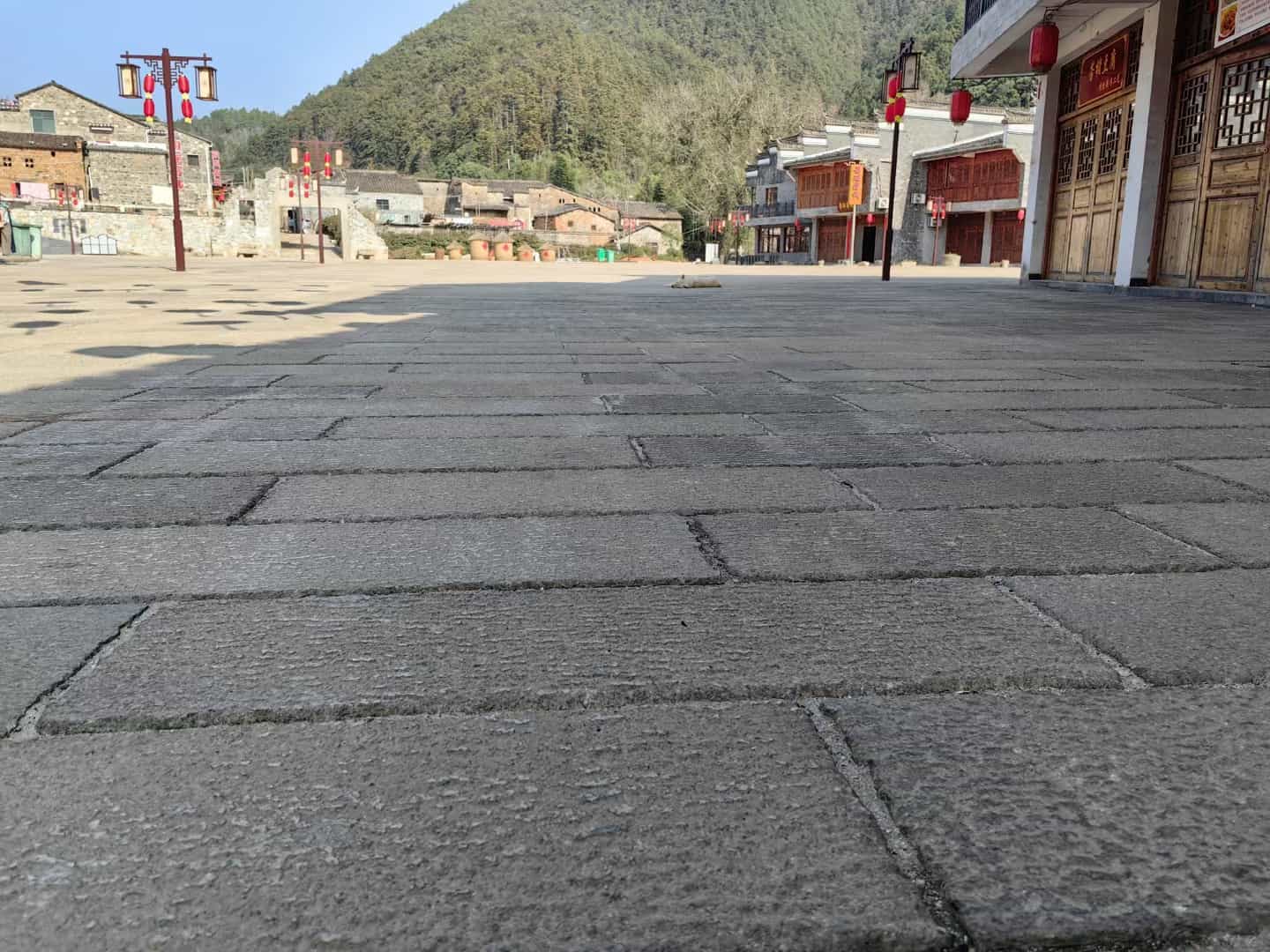湘潭仿古石铺装效果