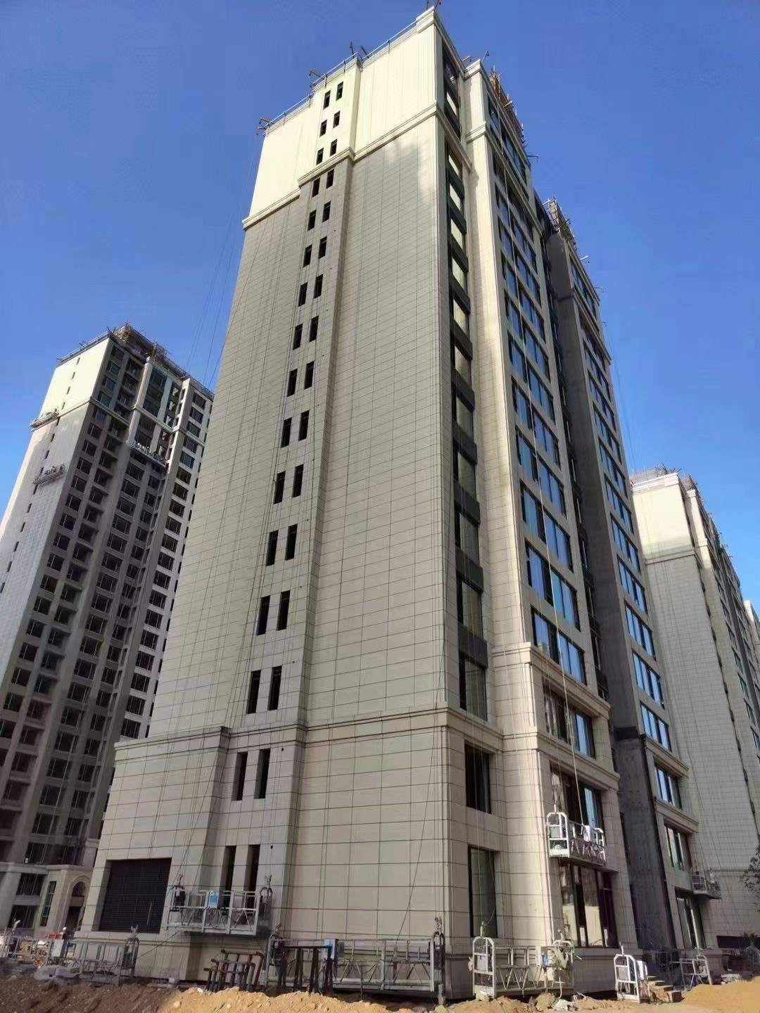 湘潭黄金麻高端小区，外墙干挂