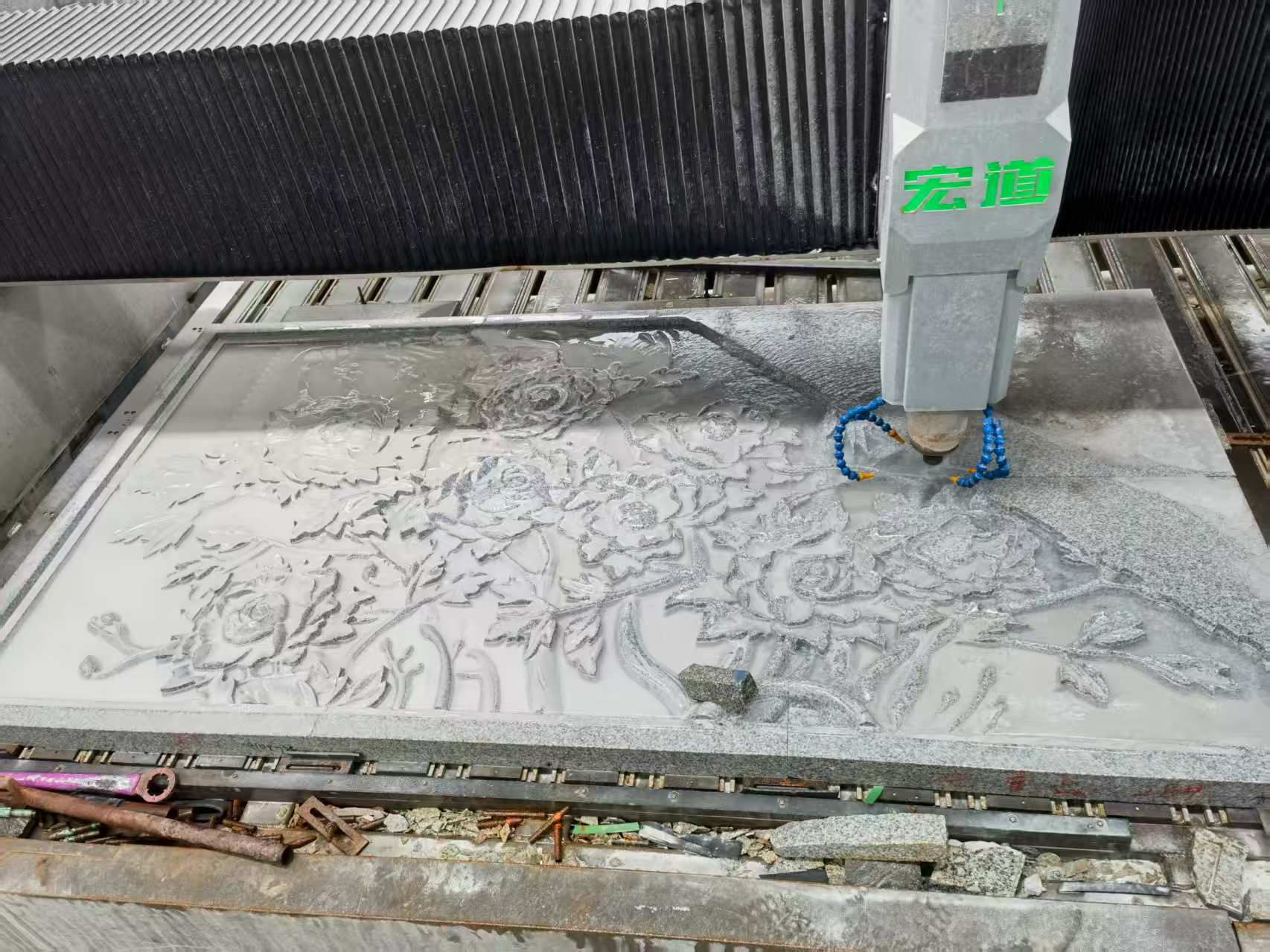 湘潭 别墅墙面石材雕刻